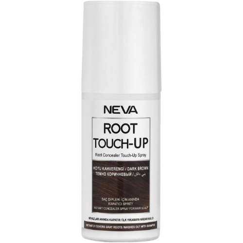 Neva Root Touch-Up Saç Dipleri İçn Kapatıcı Sprey Koyu Kahve 75 Ml