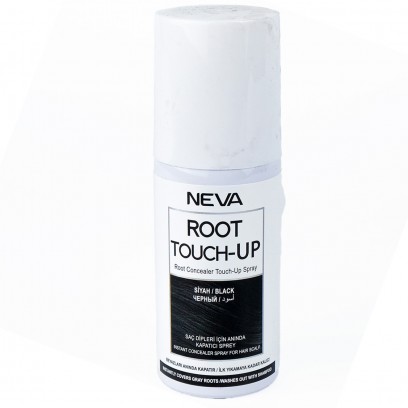 Neva Root Touch-Up Saç Dipleri İçn Kapatıcı Sprey Siyah 75 Ml