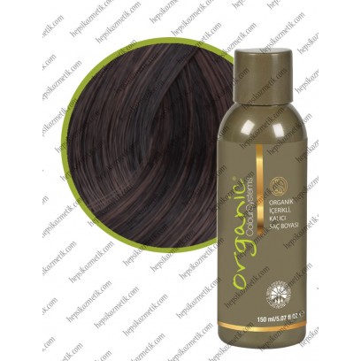 Organic Bitkisel Saç Boyası 2 Çok Koyu Kahve 150 Ml
