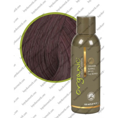 Organic Bitkisel Saç Boyası 4 MO Orta Brezilya Kahve 150 Ml