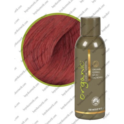 Organic Bitkisel Saç Boyası 6 RC Orta Bakır Kırmızı 150 Ml
