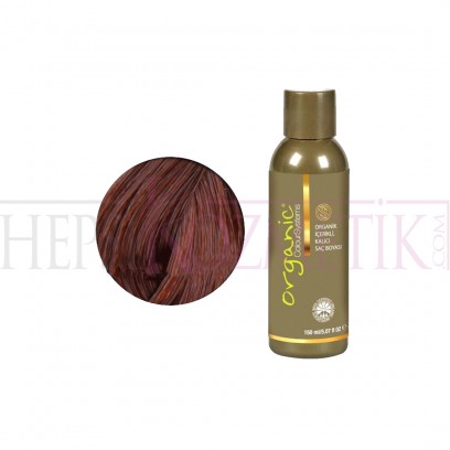 Organic Bitkisel Saç Boyası 7 RC Açık Bakır Kırmızı 150 Ml