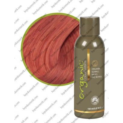 Organic Bitkisel Saç Boyası 6 BC Koyu Parlak Bakır 150 Ml