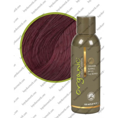 Organic Bitkisel Saç Boyası 4 FR 150ML
