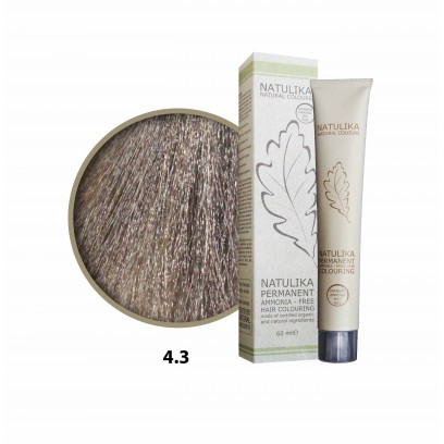 Seven Pigments(Natulika) Organic Saç Boyası 4.3 Altın Kahve 60 Ml