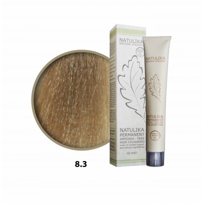 Seven Pigments(Natulika) Organic Saç Boyası 8.3 Açık Altın Kumral 60 Ml