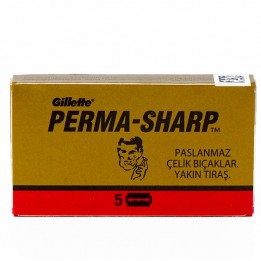 Perma Sharp Yaprak Çift Tarafli Traş Jileti 5 Adet