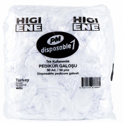 Sirzade Pedikür Galoşu 50 Adet