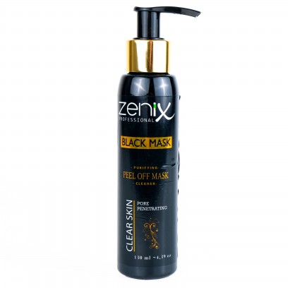 Zenix Soyulabilir Maske Siyah 130 Ml