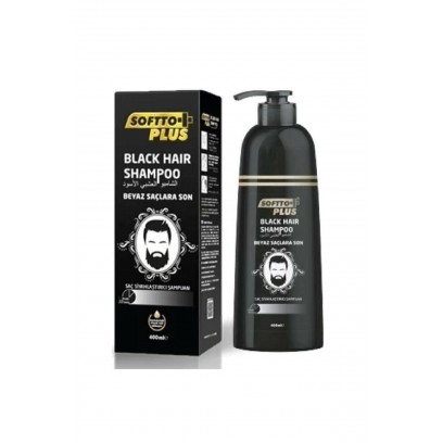 Softto Plus Shampoo Black Hair Siyahlaştırıcı 350 Ml
