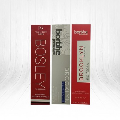 Borthe(Bosley) Mix Saç Boyası Dark Grey 60 Ml