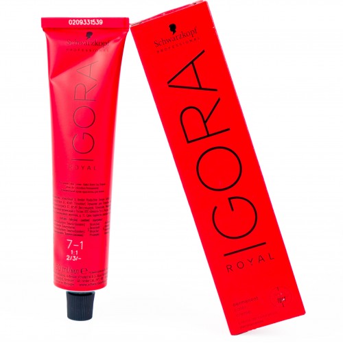 İgora Royal Saç Boyası 7.1 Küllü Kumral 60 Ml İgora Royal Saç Boyası 7.1 Küllü Kumral 60 Ml