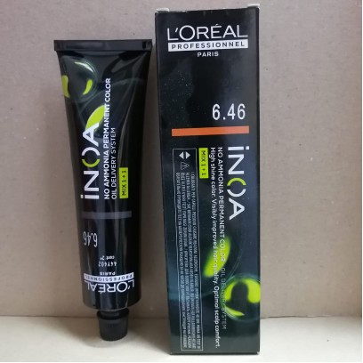 Inoa Saç Boyası 6,46 Koyu Kumral Bakır Kızıl 60 Ml