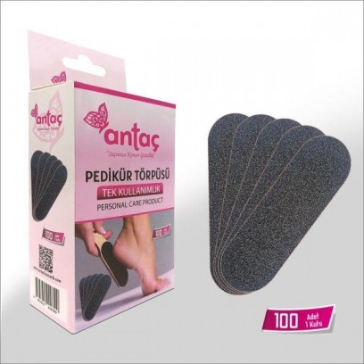Antaç Tek Kullanımlık Çelik Törpü Zımparası 100 Adet