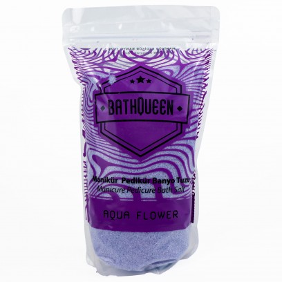 Bathqueen Manikür - Pedikür Tozu Mor 1000 GR