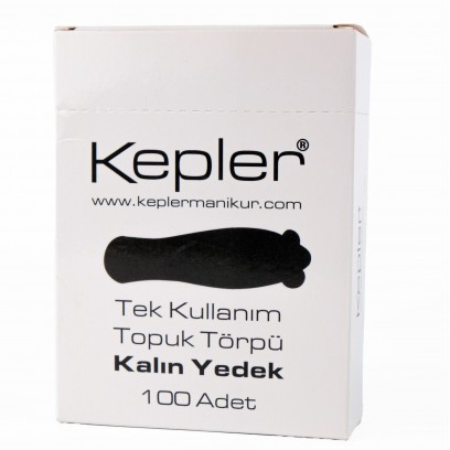 Kepler Tek Kullanımlık Ahşap Törpü Zımparası 100 Adet