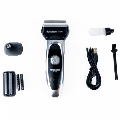 Powertec Şarjlı Burun kıl & Elekli Makina Tr 250