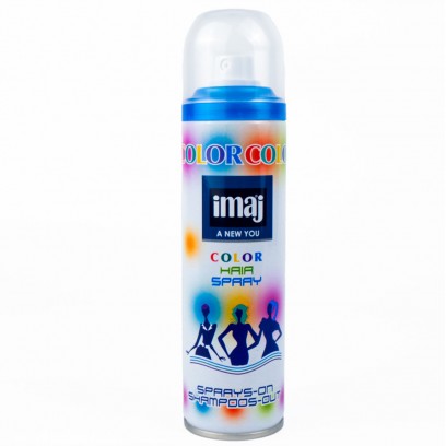 İmaj Renkli Saç Spreyi Mavi 100 Ml