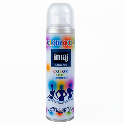 İmaj Renkli Saç Spreyi Beyaz 100 Ml İmaj Renkli Saç Spreyi Beyaz 100 Ml