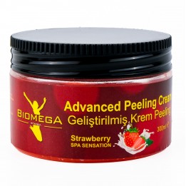Biomega Peeling Kavanoz Çilek Özlü 300 Ml