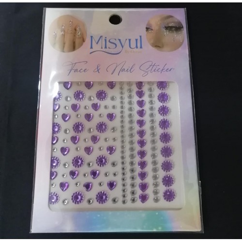 Misyul Yüz-Tırnak Sticker U1301