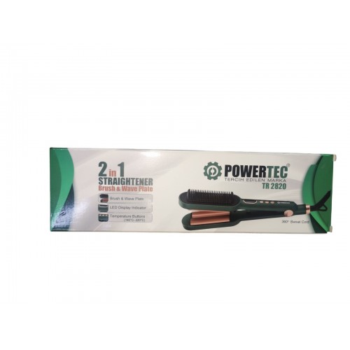 Powertec Tost Seramik Dijital Fırçalı 230 C' Tr 2820