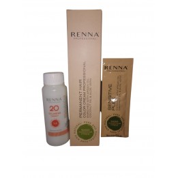 Renna Bitkisel Saç Boyası 7.3 60 Ml & Oksidan 60 Ml (Amonyaksız)