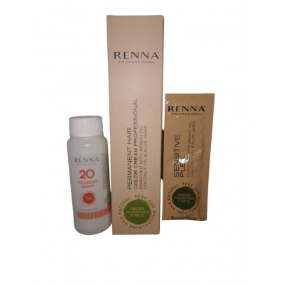 Renna Bitkisel Saç Boyası 7.43 60 Ml & Oksidan 60 Ml (Amonyaksız)