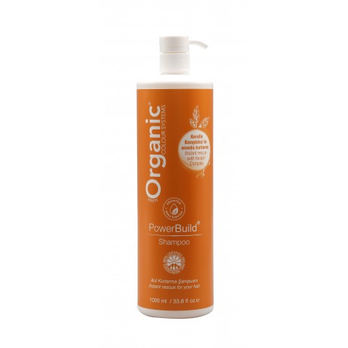 Organic Power Build Shampoo 1000 ML – Acil Kurtarma