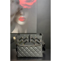 Makaror Deri Makyaj Çantası