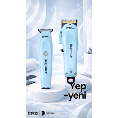 Hectör Şarjlı Saç-Sakal Traş Makinası Begıner Set