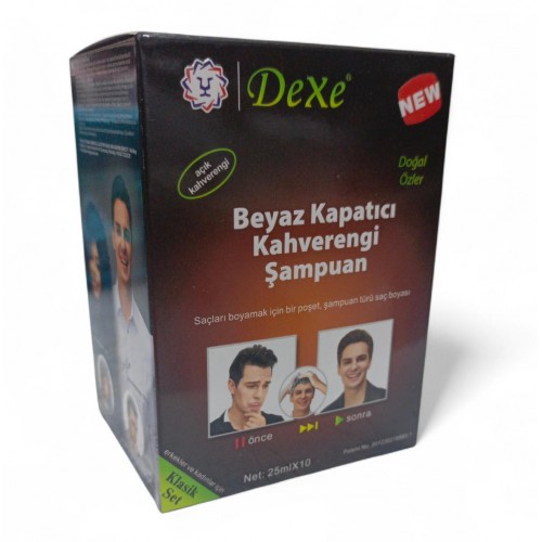 Dexe Hair Shampoo Kahve 10x25 Ml 