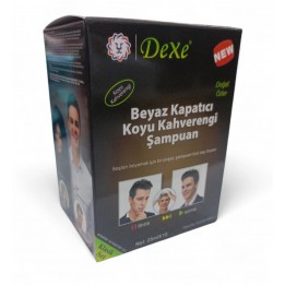 Dexe Hair Shampoo Koyu Kahve 10x25 Ml 