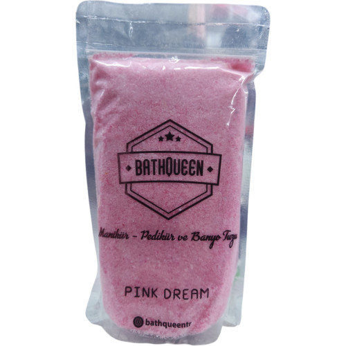Bathqueen Manikür - Pedikür Tozu Penbe 1000 GR Bathqueen Manikür - Pedikür Tozu Penbe 1000 GR