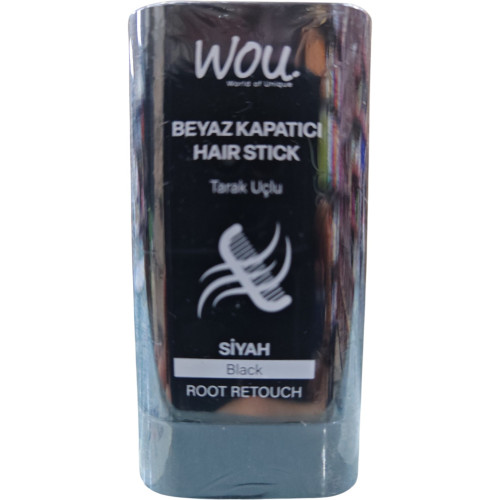 Wou Saç Beyaz Kapatıcı Stıck Siyah